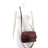 MARC JACOBS PILLOW CROSSBODYS BURGUNDY
