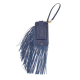 HOBO PLUME WRISTLET WALLETS BLUE
