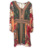 FARM RIO SHORT DRESSES ORANGE S