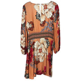 FARM RIO SHORT DRESSES ORANGE S