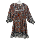 CLEOBELLA PRINT DRESSES BROWN S
