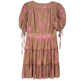 TED BAKER DOTS DRESSES TAN S