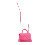 CHANEL EXTRA MINI COCO CROSSBODYS PINK
