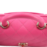 CHANEL EXTRA MINI COCO CROSSBODYS PINK