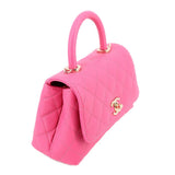 CHANEL EXTRA MINI COCO CROSSBODYS PINK