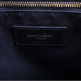 YSL QUILTED SHOPPER TOTES TAN