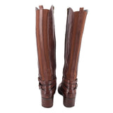 MARC FISHER TALL BOOTS BROWN 9 US