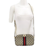 GUCCI OPHIDIA CROSSBODYS CREAM
