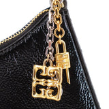 GIVENCHY LUCKY LOCK SHOULDER BAGS BLACK