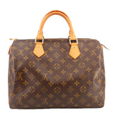 LOUIS VUITTON SPEEDY 30 HANDLE BAG MONOGRAM