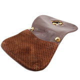 GUCCI RETRO BLONDIE SHOULDER BAGS BROWN