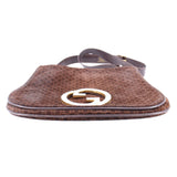 GUCCI RETRO BLONDIE SHOULDER BAGS BROWN