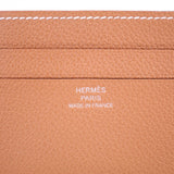 HERMES CITIZEN TWILL WALLETS GOLD