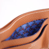 HERMES CITIZEN TWILL WALLETS GOLD