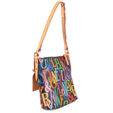 DOONEY & BOURKE RETRO GRAFICA CROSSBODYS MULTI