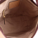COACH COLORBLOCK BUCKET SHOULDER BAGS TAN
