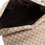 GUCCI GG SUPREME MESSENGER CHANGING TOTES BROWN