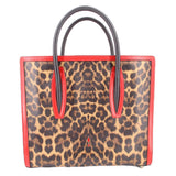 LOUBOUTIN MEDIUM PALOMA TOTES LEOPARD