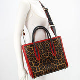 LOUBOUTIN MEDIUM PALOMA TOTES LEOPARD