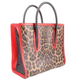 LOUBOUTIN MEDIUM PALOMA TOTES LEOPARD