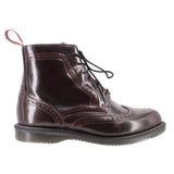 DR MARTENS DELPHINE BOOTS BURGUNDY 9 US