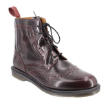 DR MARTENS DELPHINE BOOTS BURGUNDY 9 US