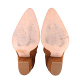 KATE BOSWORTH x MATISSE CHARLOTTE STAR-STUDDED BOOTS TAN 10 US