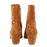 KATE BOSWORTH x MATISSE CHARLOTTE STAR-STUDDED BOOTS TAN 10 US