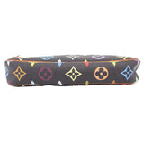 LOUIS VUITTON MURAKAMI POCHETTE ACCESSORIES HANDLE BAG BLACK