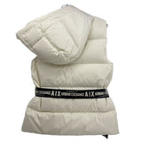 ARMANI EX DOWN VEST WHITE M