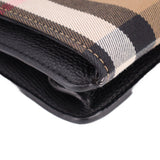 BURBERRY MACKEN CROSSBODYS BLACK/CHECK