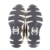 CHANEL MESH SUEDE CC SNEAKERS MULTICOLOR 37.5 EU | 7.5 US