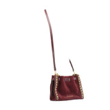 MICHAEL KORS SMALL MINA CROSSBODYS BURGUNDY