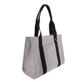 LULULEMON TWO TONE CANVAS TOTES BLACK