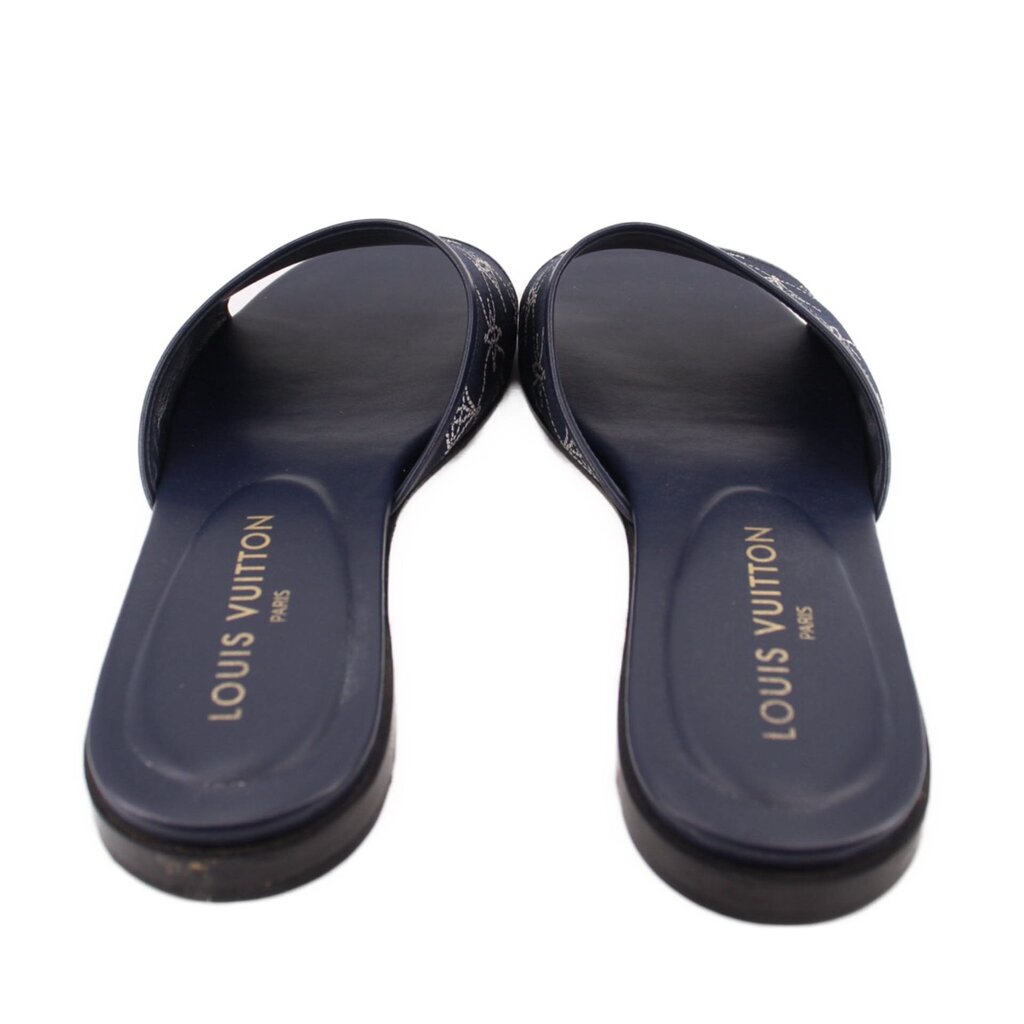 Louis Vuitton エスパドリーユサンダル ネイビー Louis Vuitton エスパドリーユサンダル ネイビー ルイ・ヴィトン
