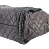 CHANEL QUILTED TOTES black