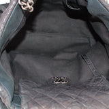CHANEL QUILTED TOTES BLACK