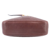 MIU MIU NAPPA POUCH CROSSBODYS BROWN