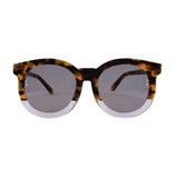 KAREN WALKER SUPER DUPER THISTLE SUNGLASSES TORTOISE
