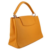 LOUIS VUITTON CAPUCINES GM HANDLE BAG MUSTARD