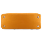 LOUIS VUITTON CAPUCINES GM HANDLE BAG MUSTARD