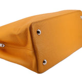 LOUIS VUITTON CAPUCINES GM HANDLE BAG MUSTARD