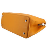 LOUIS VUITTON CAPUCINES GM HANDLE BAG MUSTARD