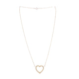 TIFFANY & CO STERLING & 18KT GOLD HEART NECKLACES