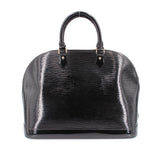 LOUIS VUITTON ALMA GM PATENT CROSSBODYS BLACK EPI
