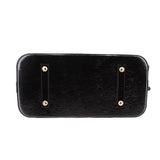 LOUIS VUITTON ALMA GM PATENT CROSSBODYS BLACK EPI