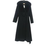 KATHERINE KELLY CASHMERE FOX OUTERWEAR BLACK S | 6