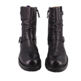 SOFFT AMBERLYNN LEATHER BOOTS BLACK 8 US