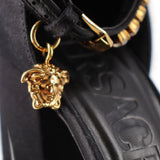 VERSACE LA MEDUSA AEVITAS PLATFORM BLACK 38 EU | 8 US