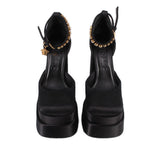 VERSACE LA MEDUSA AEVITAS PLATFORM BLACK 38 EU | 8 US